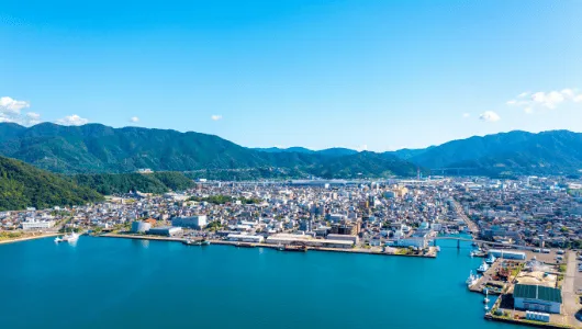 福井県の街並み